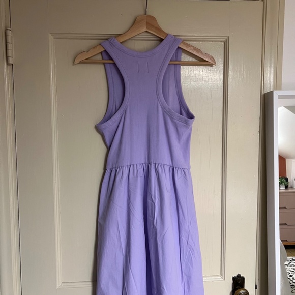 Gap Sleeveless Midi Lavender Dress - Size Small - Picture 9 of 9